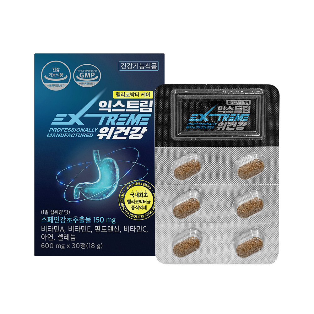 <b>익스트림</b> 위건강 600mg x 30정, 3개