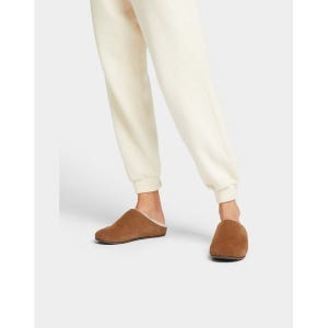 [핏플랍]  여성 크리시 시어링 슬리퍼 카멜 FFSO2F962CM