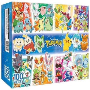 DIY 직소퍼즐 포켓몬스터 포켓몬 제너레이션 100피스