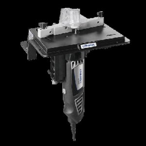 DREMEL 로터리툴 부착키트 231 쉐이핑/루터 선반 자재