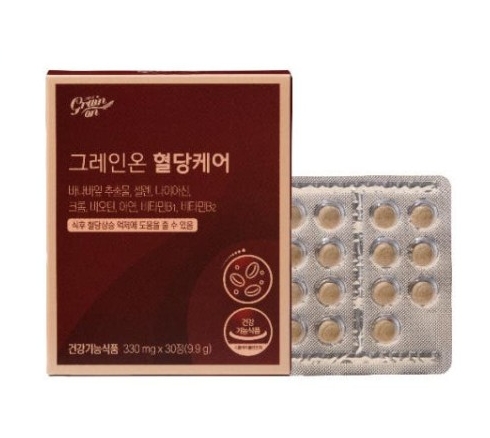 노바렉스 그레인온 혈당케어 330mg x 30정, 1개