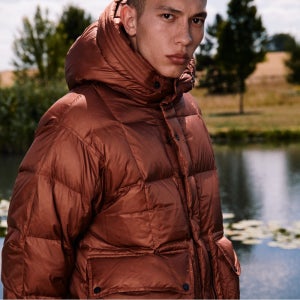 [헨리코튼] [Fly Fishing Club] Fisherman Short Down Parka AZUCW25200BIX