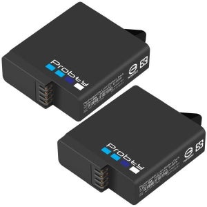 GoPro Hero 7 6 5 배터리 1680mAh + 블랙 카메라용