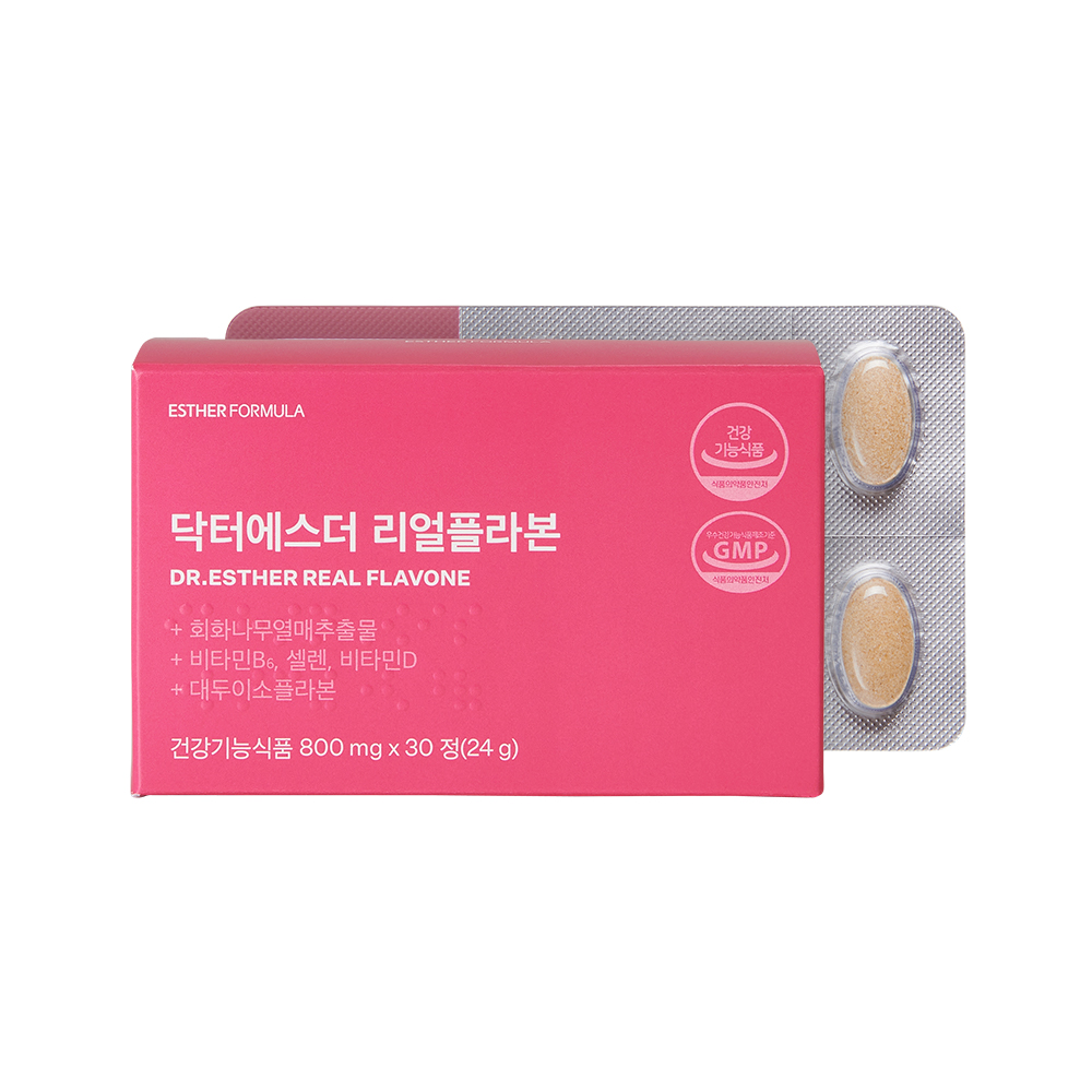 에스더포뮬러 <b>닥터에스더 리얼 플라본</b> 800mg x 30정, 1개