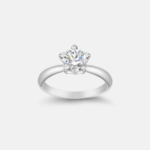 [DEBUTANTE LAB DIAMOND] 14K White Gold 1CT Ring A253UR3550W4A