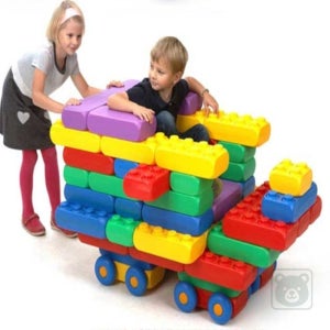 꼭필스 창의블럭놀이세트 창의블록 키즈블록 블록장난감