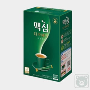 꼭필스 맥심 디카페인 커피믹스 100T 무카페인믹스 인스턴트커피 무카페인커피