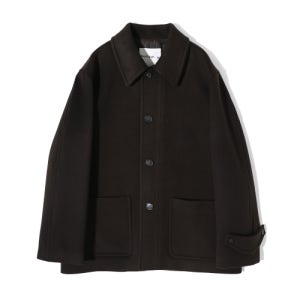 [홀리선] Newyear Wool Half Coat Dark Brown S251CT418UDB