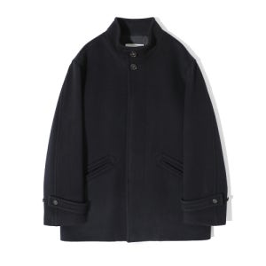 [홀리선] Baron Wool Half Coat Dark Navy S251CT416UDN