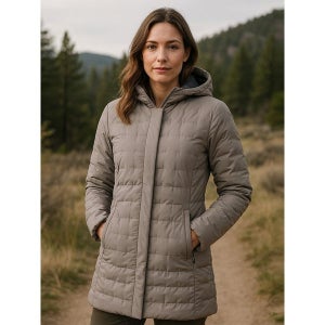 [마운티아]  여성 아토튜브헤라다운자켓4 다크베이지_1MQJDW2505