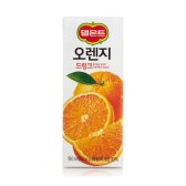 롯데칠성음료 델몬트 오렌지 드링크 190ml