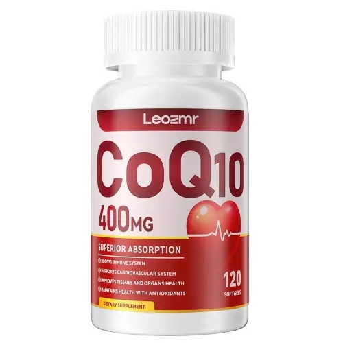<b>CoQ10400</b>mg소프트젤 PQQ <b>바이오페린</b> 오메가3 코엔자임 Q10(유비퀴논) 보충제 강력한 물질 에너지 생산 120