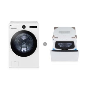 LG 트롬 오브제컬렉션 세탁기 + LG 트롬 미니워시 FX25WSQX
