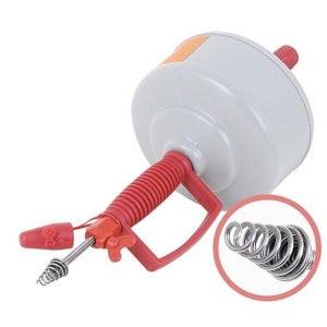 식당하수구뚫는기계 막힌곳 변기청소 기계식뚜러펑 10m 압축기 변기뚫기 하수구뚫는기계 탄산실