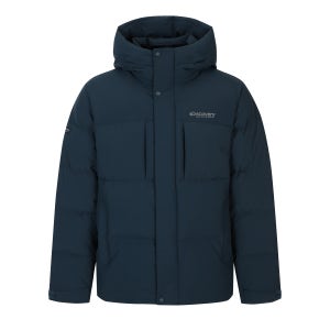 [디스커버리 공식몰] 남성 레스터G 구스다운 숏패딩 (다크 인디고) DMDJ61056-IND