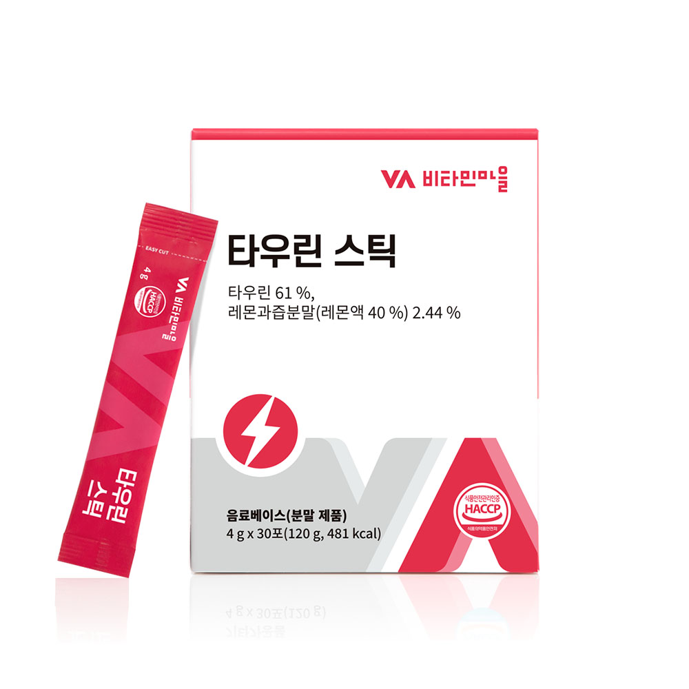 비타민마을 <b>타우린</b> 스틱 4g x 30포, 1개
