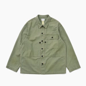 카키스 Cotton Miller Jacket Olive