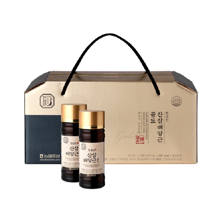 한삼인 산삼배양근 골드 100ml x 10개입, 1개