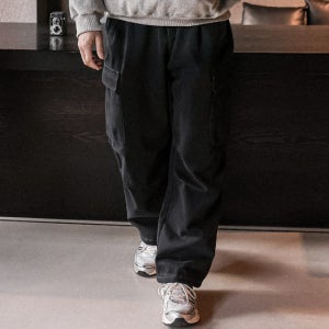 (L-6XL)호이트빌 세미와이드핏 카고밴딩팬츠 3931[4HER,안감후리스,파라슈트팬츠,빅사이즈]