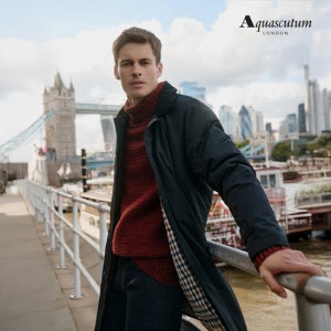 아쿠아스큐텀 25FW 헝가리 구스 발마칸 다운 코트 (남) TV상품