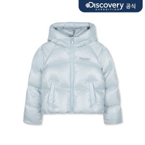 디스커버리 키즈 여아 엘리아 글로시 다운 숏패딩 (N/BLUE)