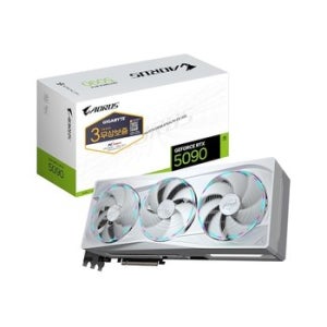 GIGABYTE AORUS 지포스 RTX 5090 STEALTH ICE D7 32GB 피씨디렉트 (엔비디아 컴퓨터 그래픽카드)