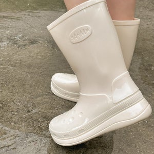 티모엔 미들 레인부츠(4cm)