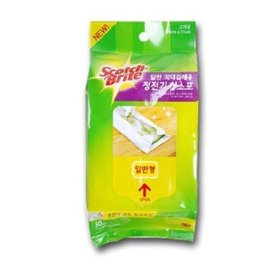 3M 정전기 청소포 청소티슈 밀대 막대걸래용 20매 정전기청소포 청소포대형 막대걸레