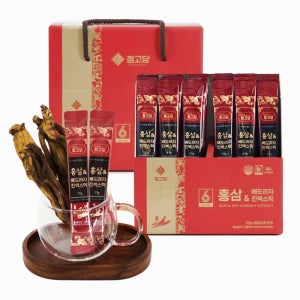 [청고담] 홍삼 배도라지 진액스틱 17g 50포 홍삼액 홍삼스틱 발효홍삼 선물세트