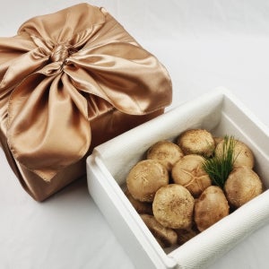 [버섯결] 초가송이버섯 선물포장 고급형500g (보자기포장)