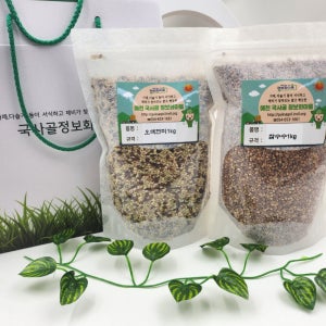 [국사골정보화마을] 국사골 오색현미1kg+찰수수1kg