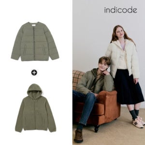 인디코드 25FW 소로나 패딩점퍼 + 플리스 후드집업 (남녀공용)