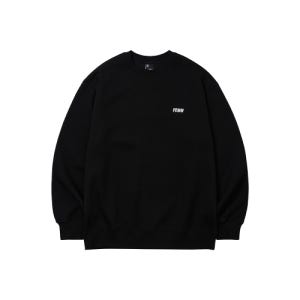 [에프씨엠엠] 클럽 팀 에센셜 맨투맨 2.0 - 블랙 FC630101BK