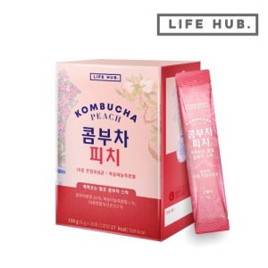 [라이프허브] 콤부차 피치 1세트(5g x 30포)