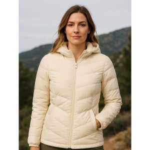 [마운티아]  여성 스패니다운자켓4 클레이_1MQJDW2504