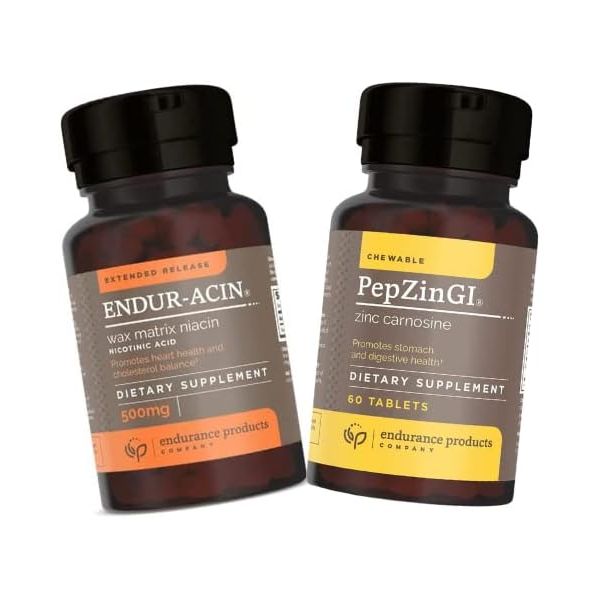 면역 기능 소화 건강 아연 - 펩진기 75mg 츄어블 정제 60정 엔두르-<b>아신</b> 니<b>아신</b> 비타민 B3 <b>500mg</b> 연장 방출 저- <b>플러시</b> 200정  1개