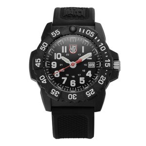 루미녹스 남성 러버 손목 시계 네이비씰 XS.3501