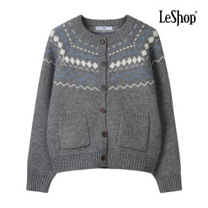 [롯데백화점] 르샵 윈터 노르딕 버튼 니트 가디건 BP9KC022A LE1220289492