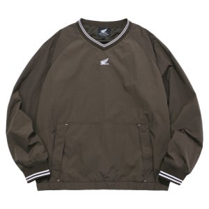 [혼다 모터사이클] Basic nylon Pocket Long Sleeve Brown HFF1LS301ABR