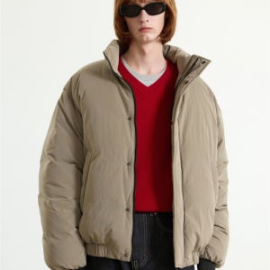 [티엔지티] European-goose Down Puffer (Dusty Beige) TNJU5F201I2 TNJU5F201I2