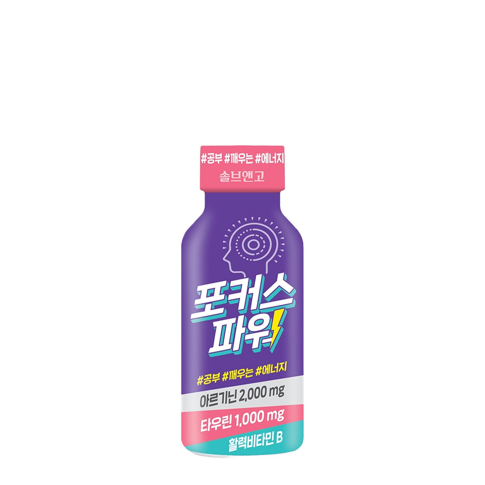 <b>웅진식품</b> 솔브앤고 포커스파워 120g 10개 레몬맛