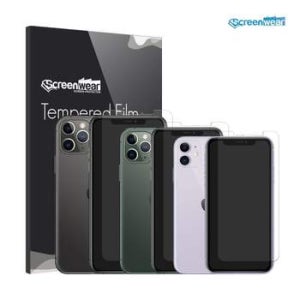 1+1 아이폰11/프로/프로 맥스 시리즈 지문방지 액정보