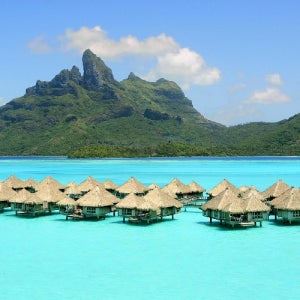 타히티 보라보라섬의 타히티 8일 다이아몬드, 리조트