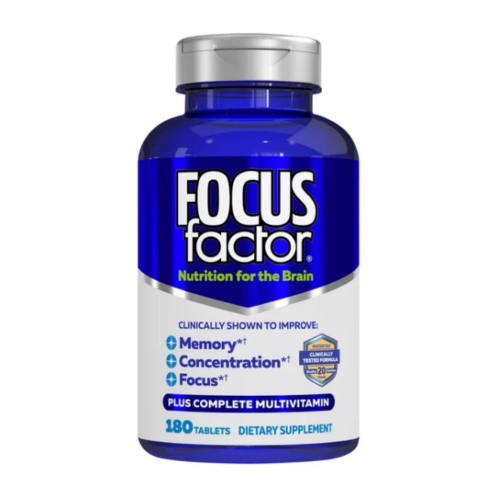 Focus Factor (캐나다 직송) 포커스팩터 두뇌건강 집중력 향상 FOCUS factor  1개  180정