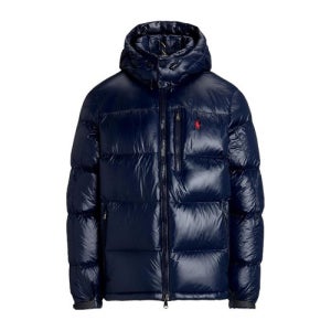 랄프로렌 후드 롱 패딩 재킷 710968281002 NAVY GLOSSY