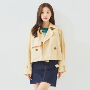 NC부천점 로엠 크롭 트렌치 코트 (2colors) RMJTC49R12