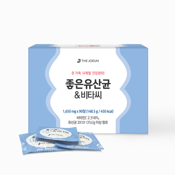 더좋은 <b>좋은유산균</b>&amp;<b>비타씨</b> 90정 1개 or 3개