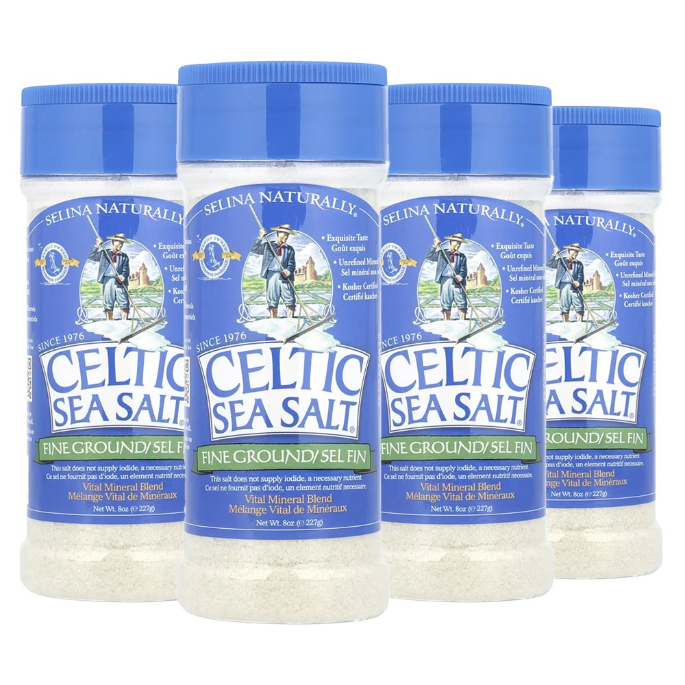 <b>Celtic Sea Salt</b> 셀틱 바다 소금 파인 그라운드 미네랄 블렌드 227g 4개