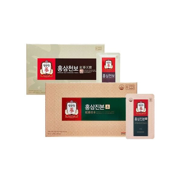 정관장 [하프<b>클럽</b>]<b>홍삼</b>진본 40ml x 30포 + <b>홍삼</b>천보 50ml x 30포