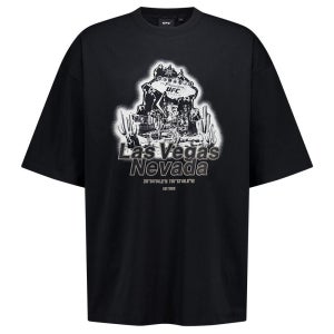 [롯데백화점] UFC 스포츠 UFC 네바다 릴렉스핏 반팔 티셔츠 블랙 U2SSV2326BK LE1216384525